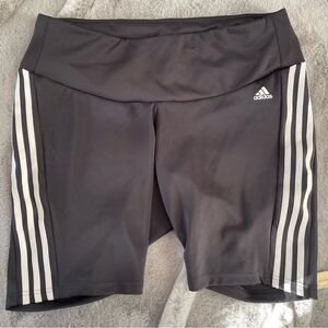 ✨ NWT Adidas 3-Stripes AEROREADY Shorts Black 4X Plus